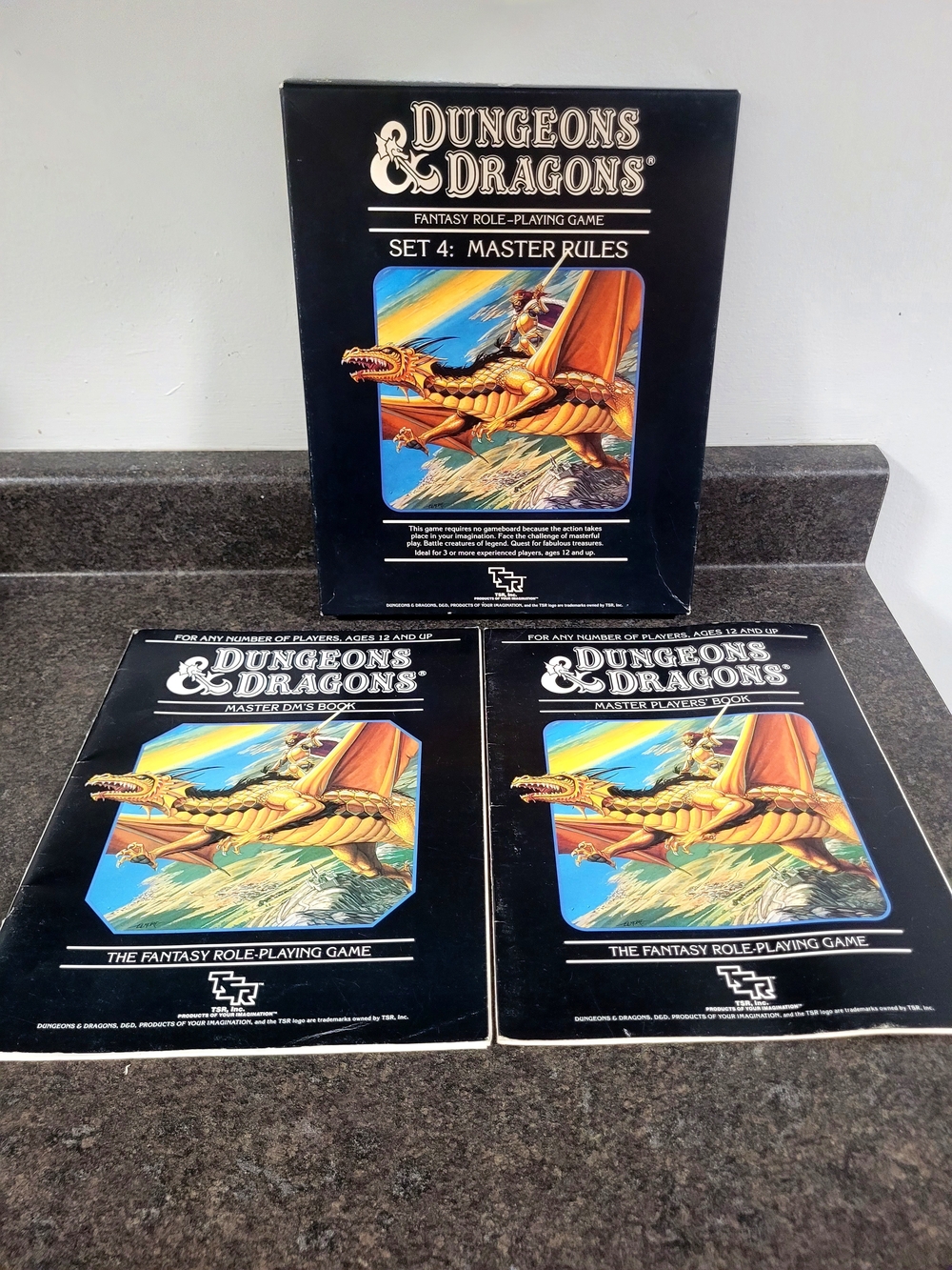 Dungeon & Dragons Set 4: Master Rules 1985 RPG